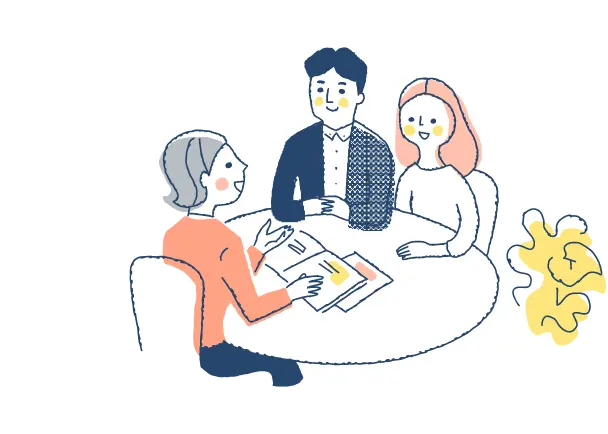 ハウスメーカー出身など、カーテンの専門家である トレドのプロアドバイザーにお任せ下さい。