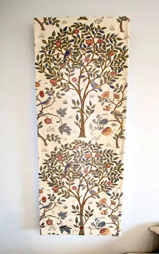 小窓のカーテン例