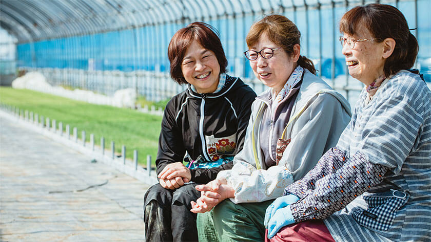 辻 五百子さん 宮下  和子さん 西川  美栄子さん